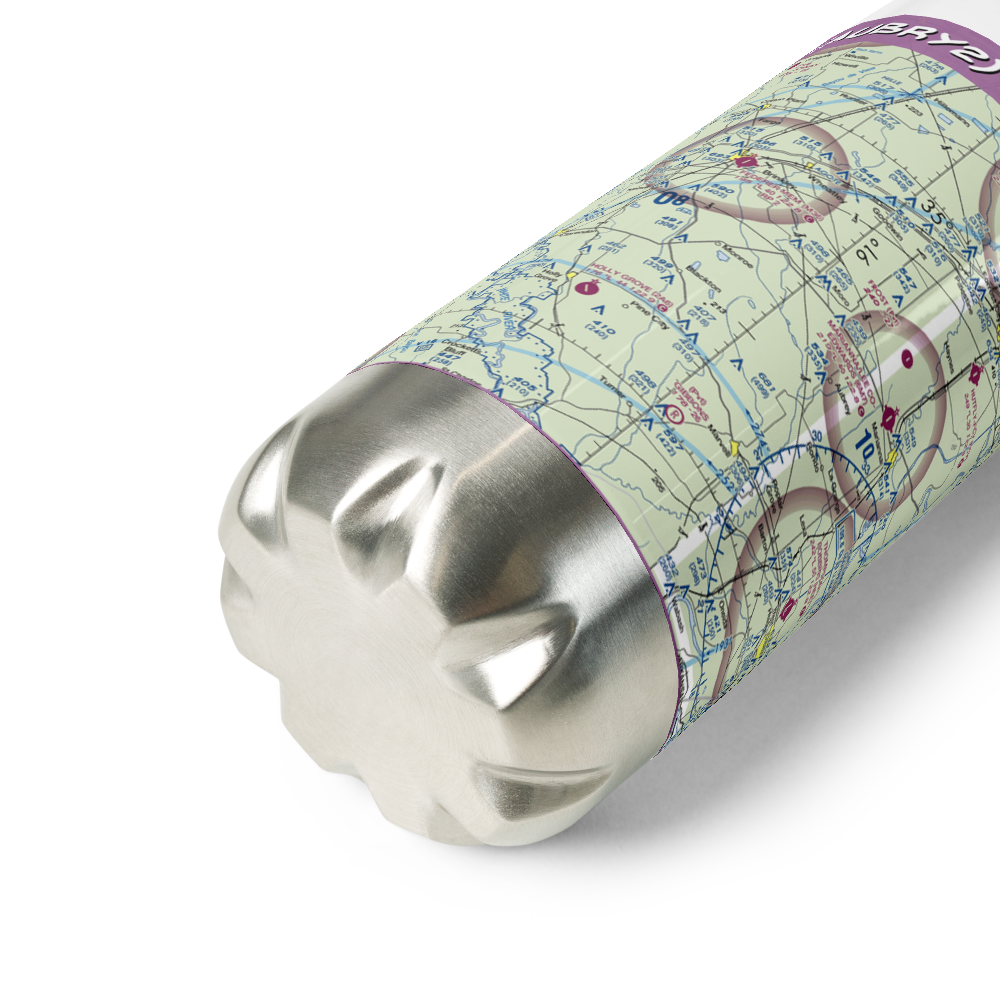Aubry Field2 (AUBRY2) VFR Sectional Water Bottle 