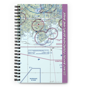 Bayou Fourchon Seaplane Base (1LA4) VFR Sectional Notebook