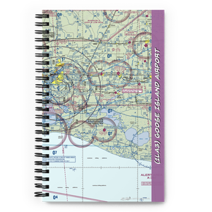 Goose Island Airport (1LA3) VFR Sectional Notebook