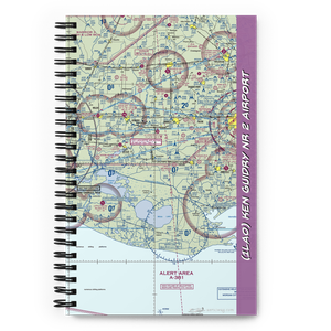 Ken Guidry Nr 2 Airport (1LA0) VFR Sectional Notebook