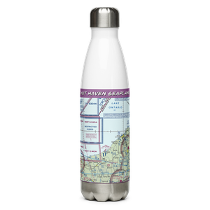 Hut Haven Seaplane Base (77NY) VFR Sectional Water Bottle
