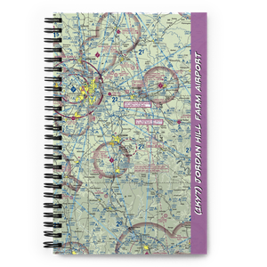 Jordan Hill Farm Airport (1KY7) VFR Sectional Notebook