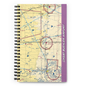 Buehler Airport (1KS8) VFR Sectional Notebook