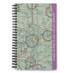Silers Plane Valley Airport (1KS6) VFR Sectional Notebook