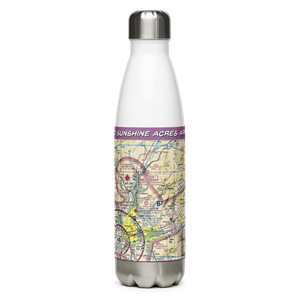 Sunshine Acres Airport (WA21) VFR Sectional Water Bottle