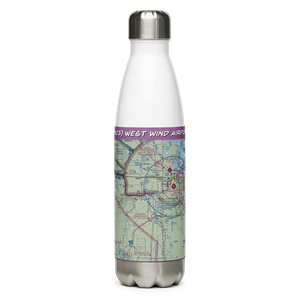 West Wind Airport (MN23) VFR Sectional Water Bottle