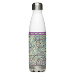 B and S Farms Airfield (MO13) VFR Sectional Water Bottle