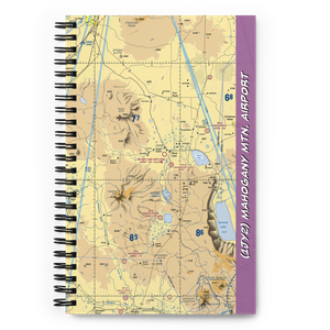 Mahogany Mtn. Airport (1JY2) VFR Sectional Notebook