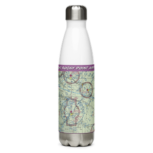 Rocky Point Airport (90OK) VFR Sectional Water Bottle