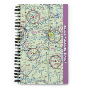 Cribbet Airport (1IS3) VFR Sectional Notebook