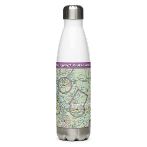 XWind Farm Airport (09TA) VFR Sectional Water Bottle