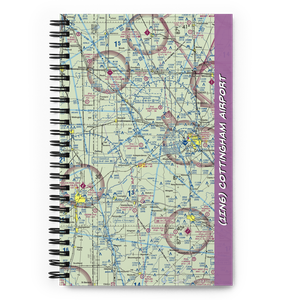 Cottingham Airport (1IN6) VFR Sectional Notebook
