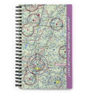 Bottoms Brothers Airport (1IN5) VFR Sectional Notebook