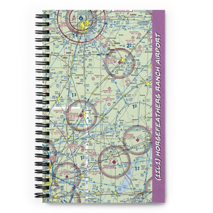 Horsefeathers Ranch Airport (1IL1) VFR Sectional Notebook