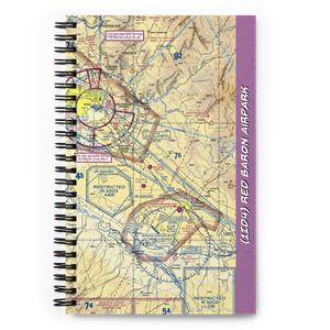 Red Baron Airpark (1ID4) VFR Sectional Notebook