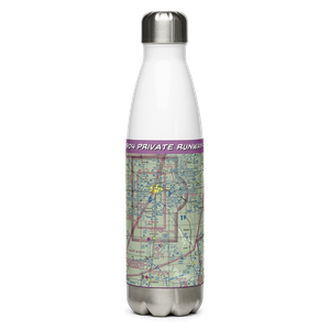 1904 Private Runway Airport (4OK0) VFR Sectional Water Bottle