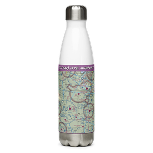 Hye Airport (0TS0) VFR Sectional Water Bottle