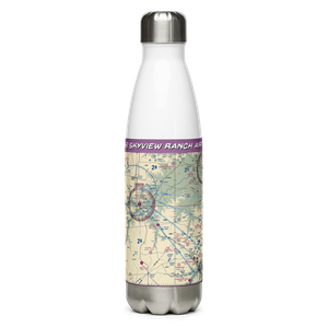 Skyview Ranch Airport (7TA6) VFR Sectional Water Bottle