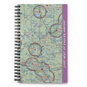 Nest of Eagles Airport (1H9) VFR Sectional Notebook