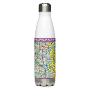 Oakfield RLA Airport (IL85) VFR Sectional Water Bottle