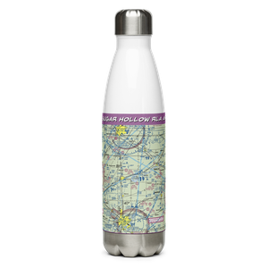 Sugar Hollow RLA Airport (IL27) VFR Sectional Water Bottle