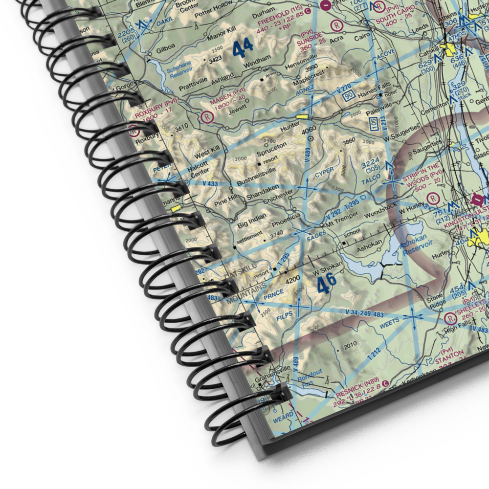 Greenville-Rainbow Airport (1H4) VFR Sectional Notebook 