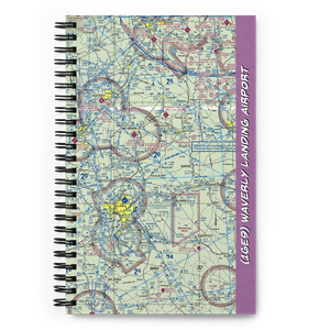 Waverly Landing Airport (1GE9) VFR Sectional Notebook