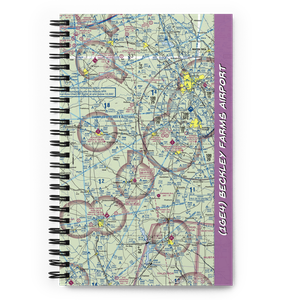 Beckley Farms Airport (1GE4) VFR Sectional Notebook