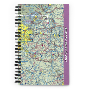 Aerie Airport (1GA9) VFR Sectional Notebook