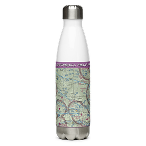 Springhill Field Airport (7WI7) VFR Sectional Water Bottle