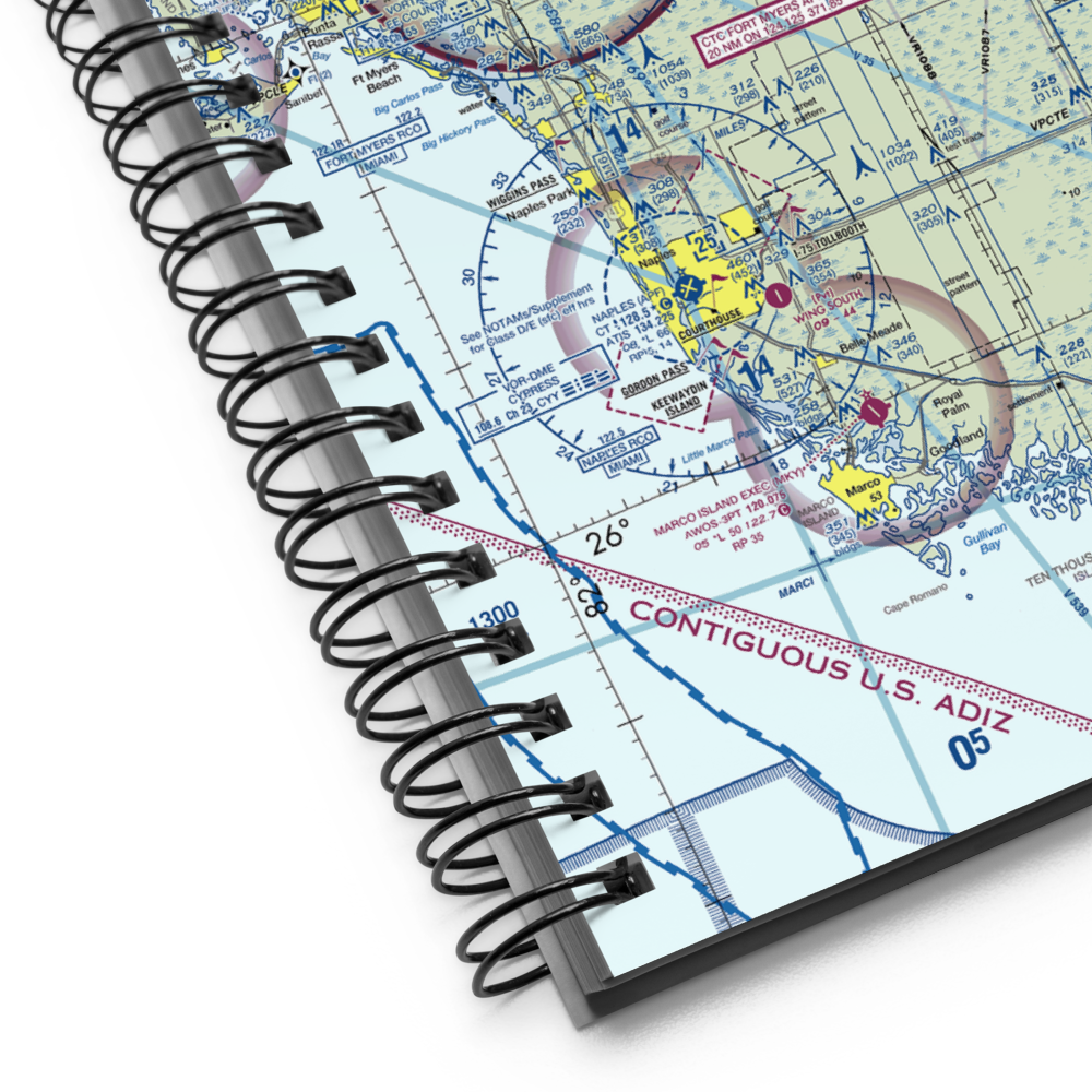 Corkscrew Trace Airpark (1FD4) VFR Sectional Notebook 