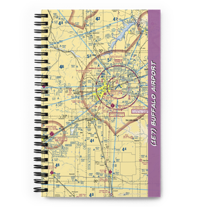 Buffalo Airport (1E7) VFR Sectional Notebook