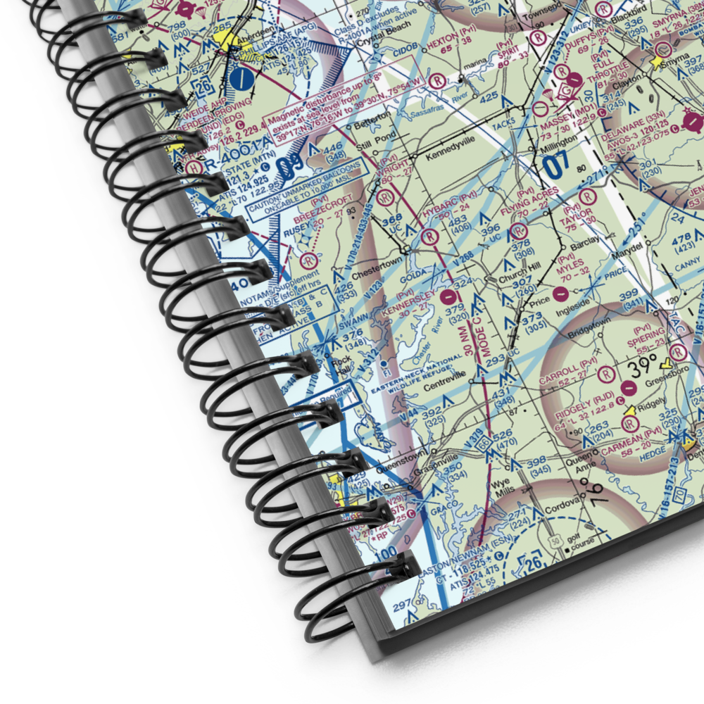 Mckeown Airport (1DE5) VFR Sectional Notebook 