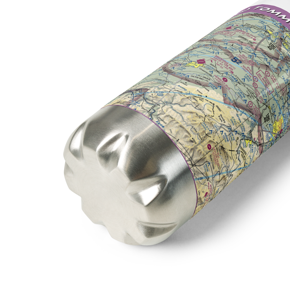 Tommy's Field Airport (4TN5) VFR Sectional Water Bottle 