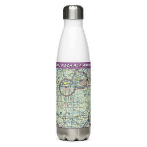 Fisch RLA Airport (IL83) VFR Sectional Water Bottle