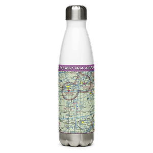 Wilt RLA Airport (IL76) VFR Sectional Water Bottle