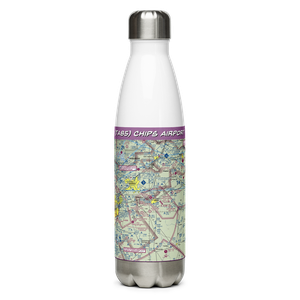 Chips Airport (TA85) VFR Sectional Water Bottle