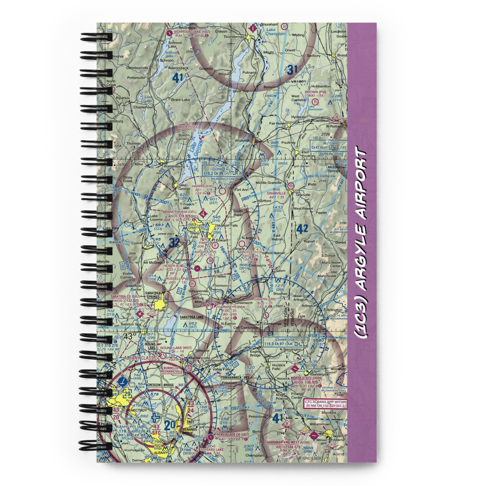 Argyle Airport (1C3) VFR Sectional Notebook 