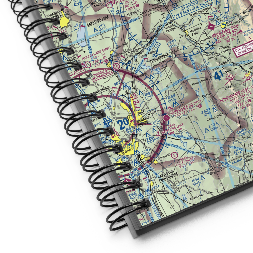 Chapin Field (1B8) VFR Sectional Notebook 