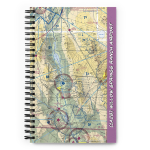 Willow Springs Ranch Airport (1AZ8) VFR Sectional Notebook