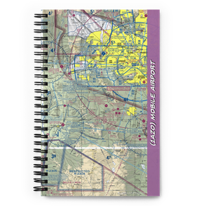 Mobile Airport (1AZ0) VFR Sectional Notebook