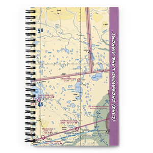 Crosswind Lake Airport (1AK2) VFR Sectional Notebook