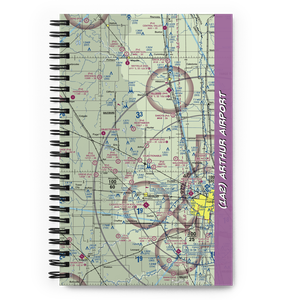 Arthur Airport (1A2) VFR Sectional Notebook