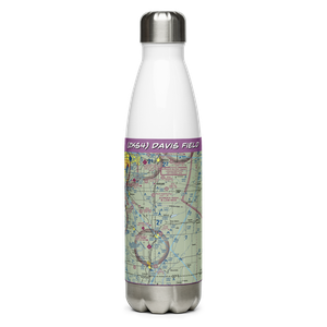 Davis Field (2KS4) VFR Sectional Water Bottle