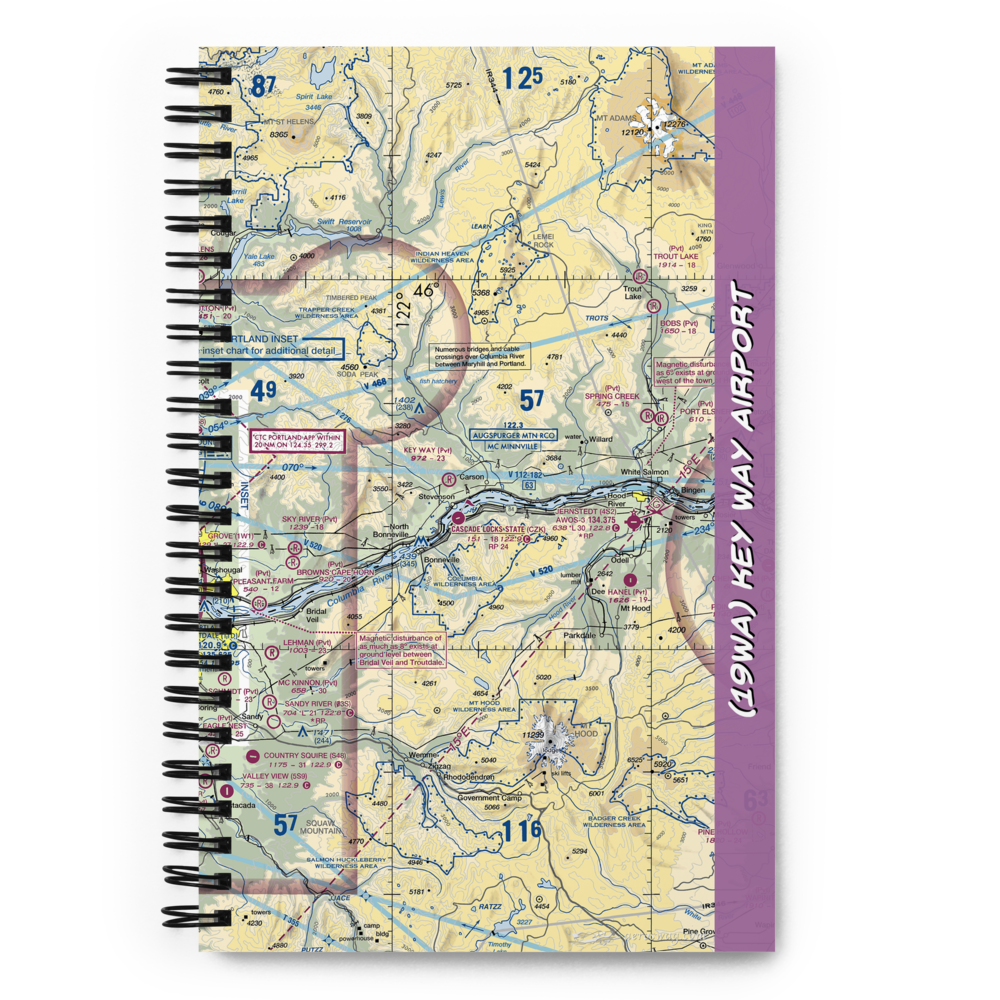 Key Way Airport (19WA) VFR Sectional Notebook 