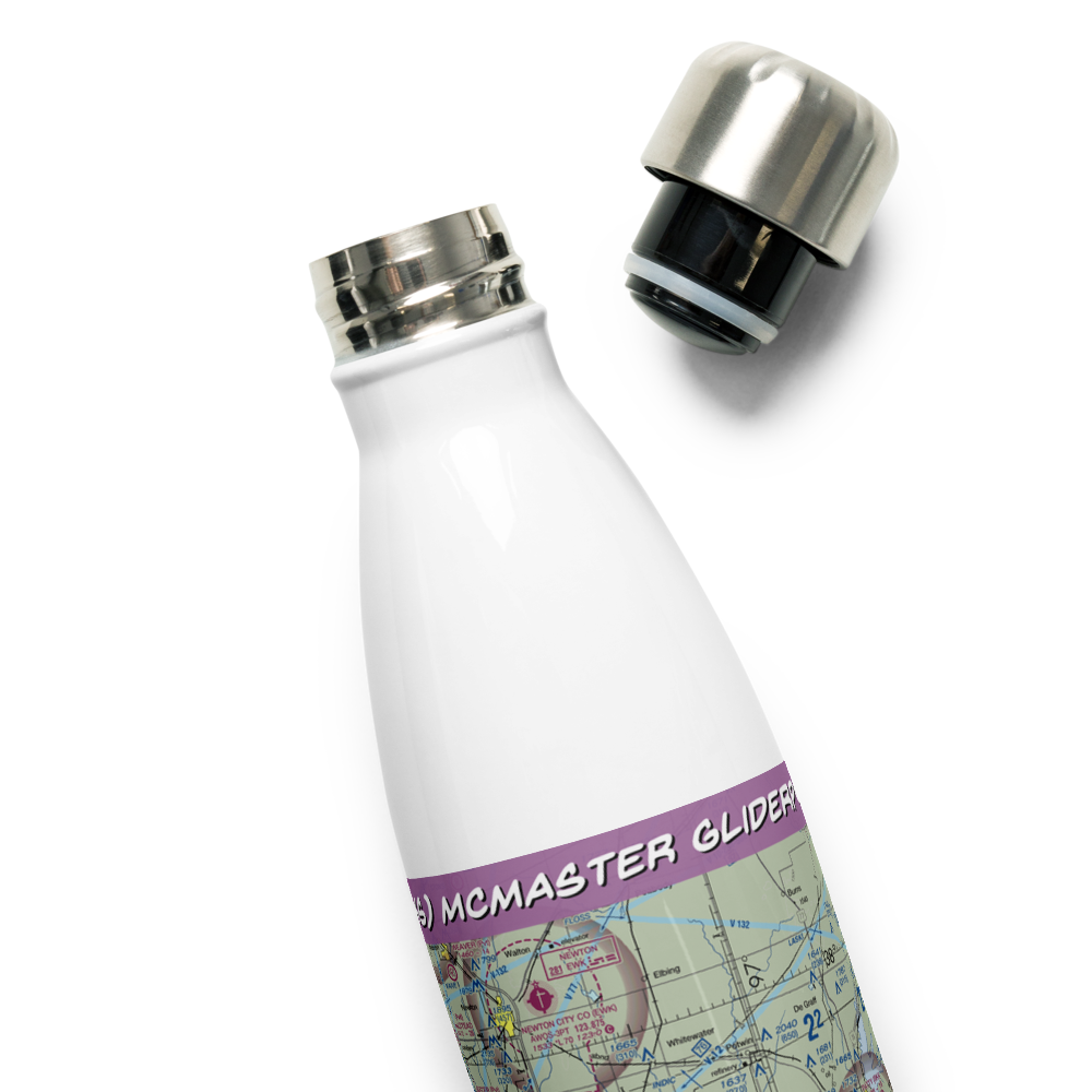 McMaster Gliderport (29KS) VFR Sectional Water Bottle 
