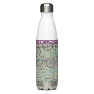 Ricker Ranch Airport (46OK) VFR Sectional Water Bottle