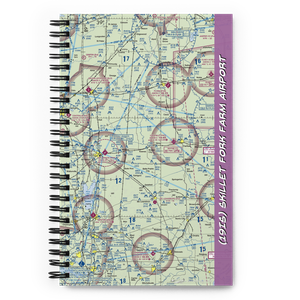 Skillet Fork Farm Airport (19IS) VFR Sectional Notebook