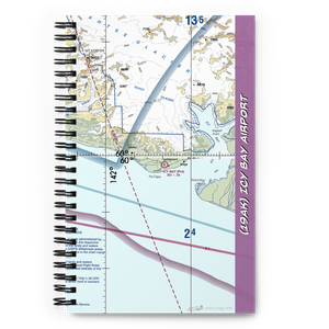 Icy Bay Airport (19AK) VFR Sectional Notebook