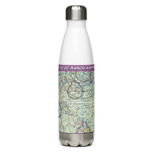 2C Ranch Airport (10TS) VFR Sectional Water Bottle